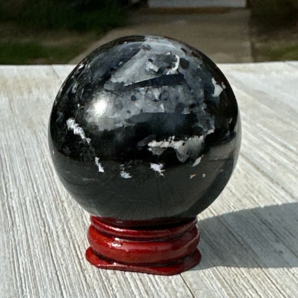 Genuine 975.00 Cts Rutile Quartz Healing Sphere